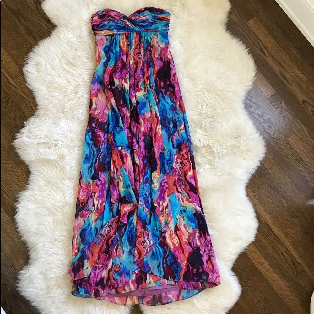 ⚡️Laundry by Shelli Segal strapless gown
